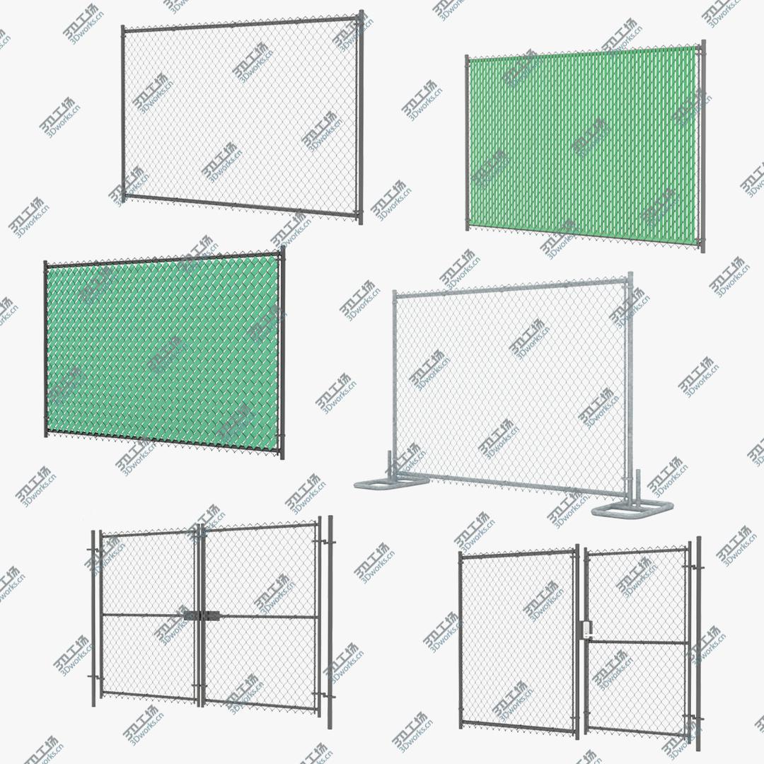 images/goods_img/20210313/Fences Gate Door 3D/1.jpg